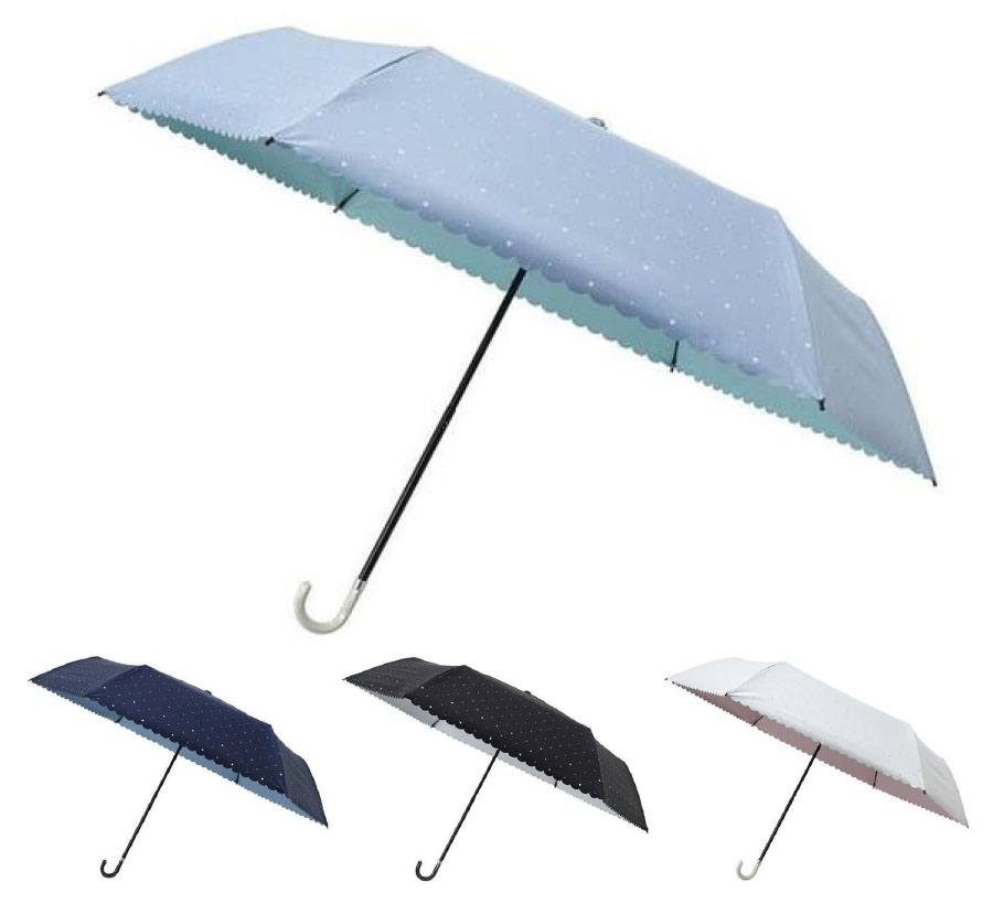 晴雨兼用　一級遮光折りたたみ傘