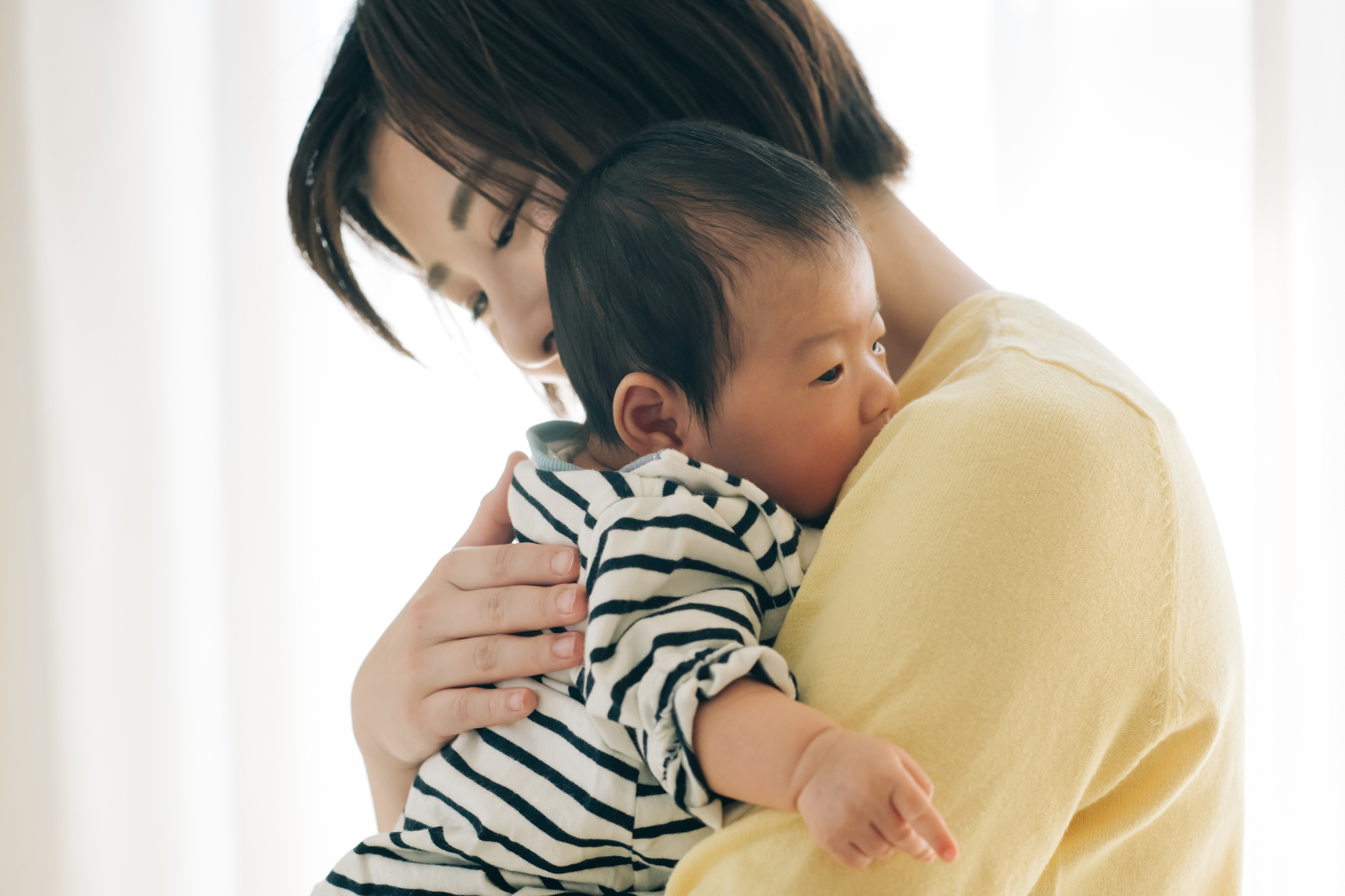 母乳 むせる 肺炎 👇赤ちゃん 生後1ヶ月 授乳時のむせこみについて