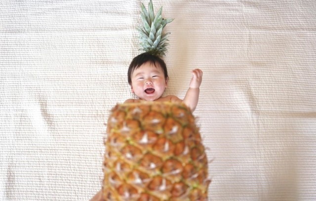 eriko_311さんの赤ちゃんフルーツ写真