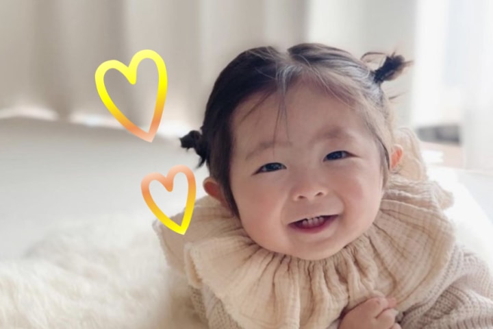 簡単 0歳の赤ちゃんのヘアアレンジ写真集 結び方のコツも Kosodate Life 子育てライフ