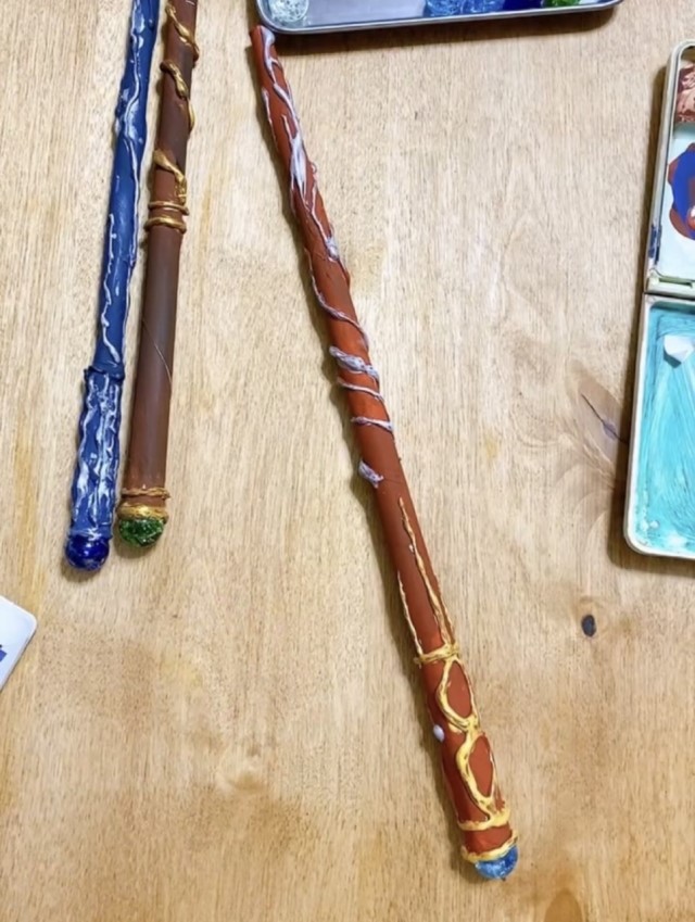 ゆみのすけさんの手作り魔法の杖