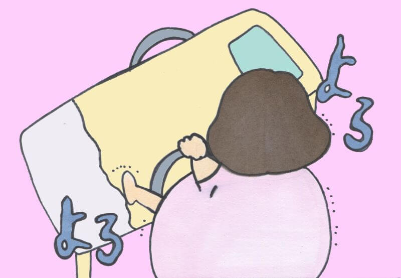 第11話 分娩台に乗れない…【ゆかママの出産（初産）レポ漫画】
